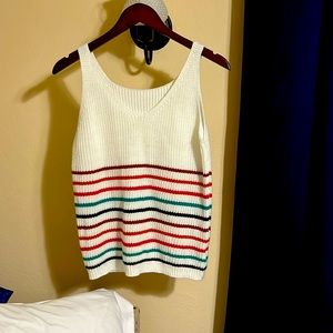 Sweater tank top size M